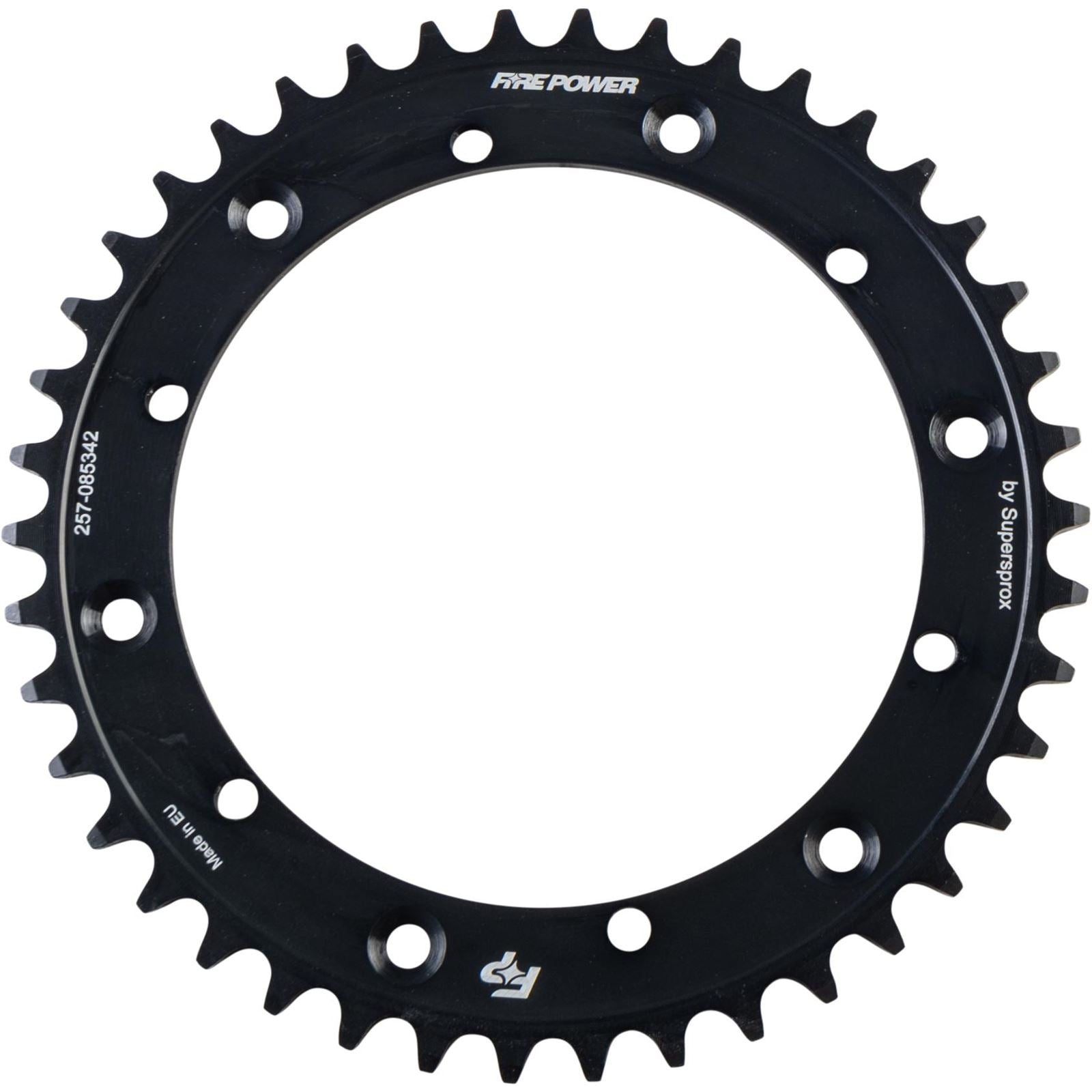 Fire Power Rear Sprocket - Steel - 42T - Black FPS-853-42-BLK_1707044