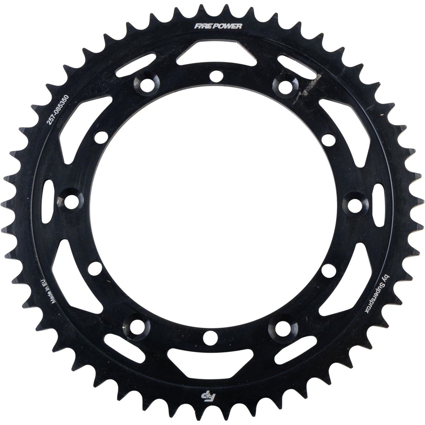 Fire Power Rear Sprocket - Steel - 50T - Black FPS-853-50-BLK_1707133