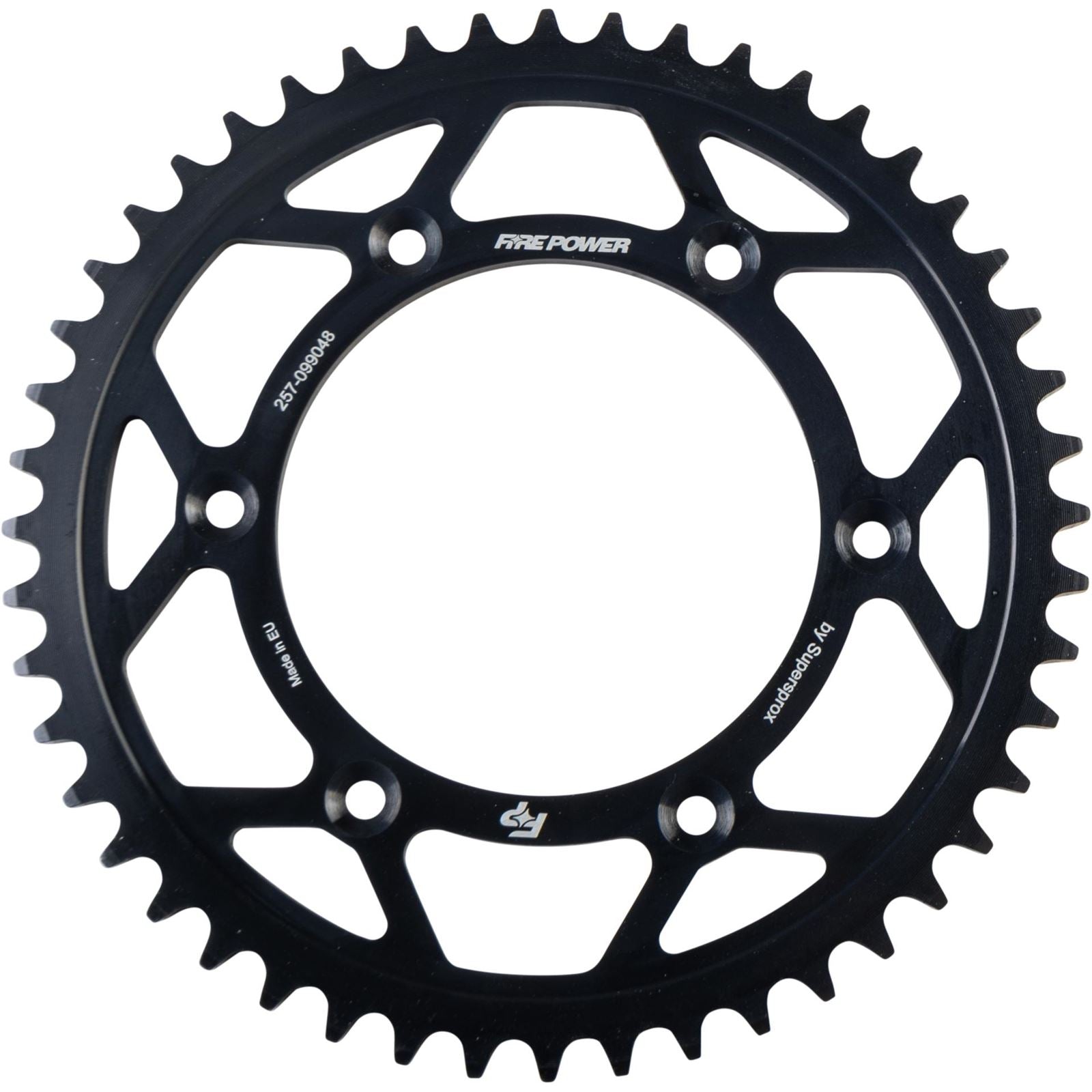 Fire Power Rear Sprocket - Steel - 48T - Black FPS-990-48-BLK_1707089