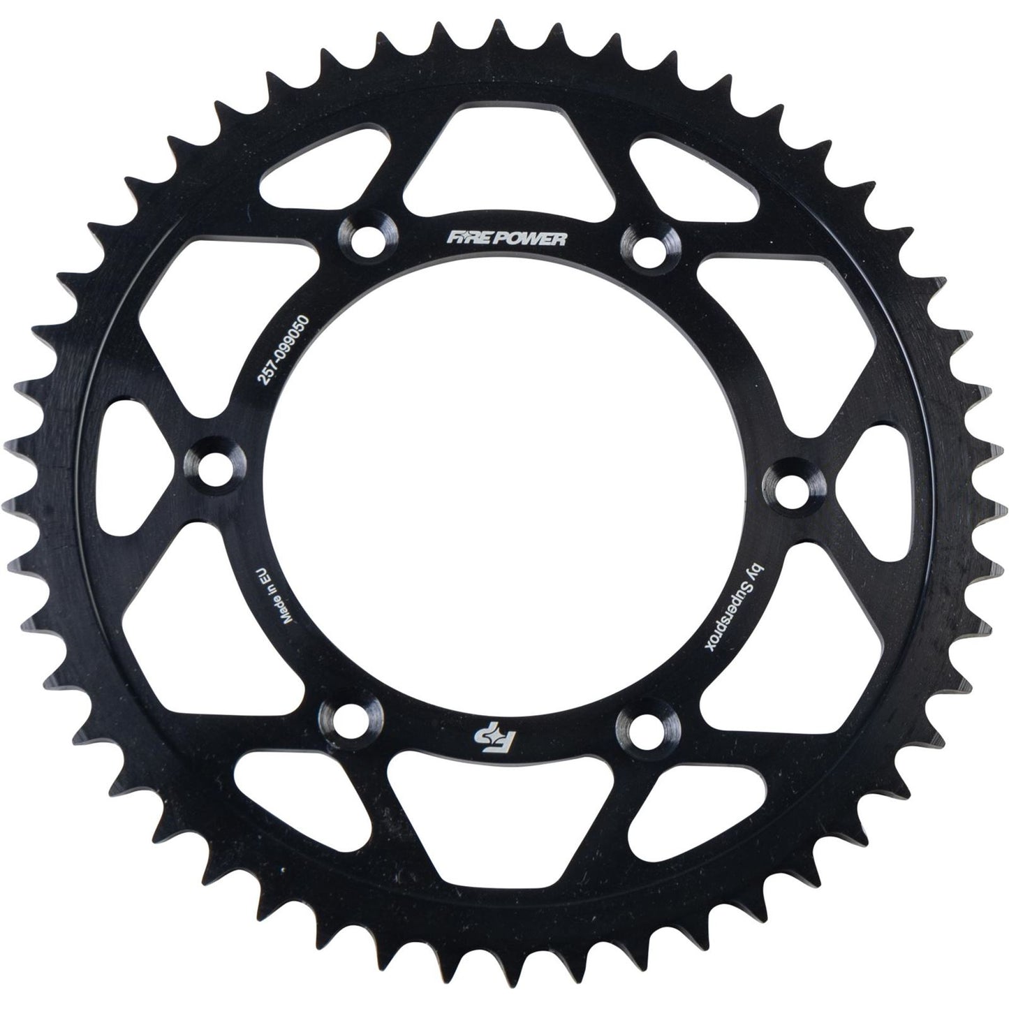 Fire Power Rear Sprocket - Steel - 50T - Black FPS-990-50-BLK_1706931