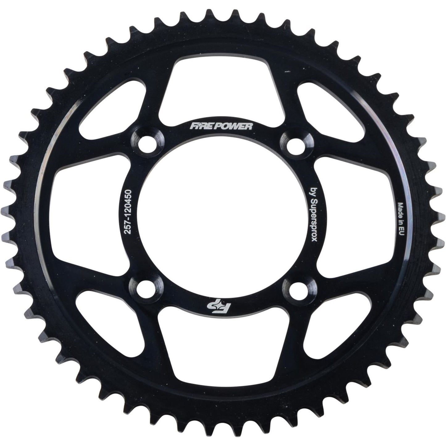 Fire Power Rear Sprocket - Steel - 50T - Black FPS-1204-50-BLK_1707099