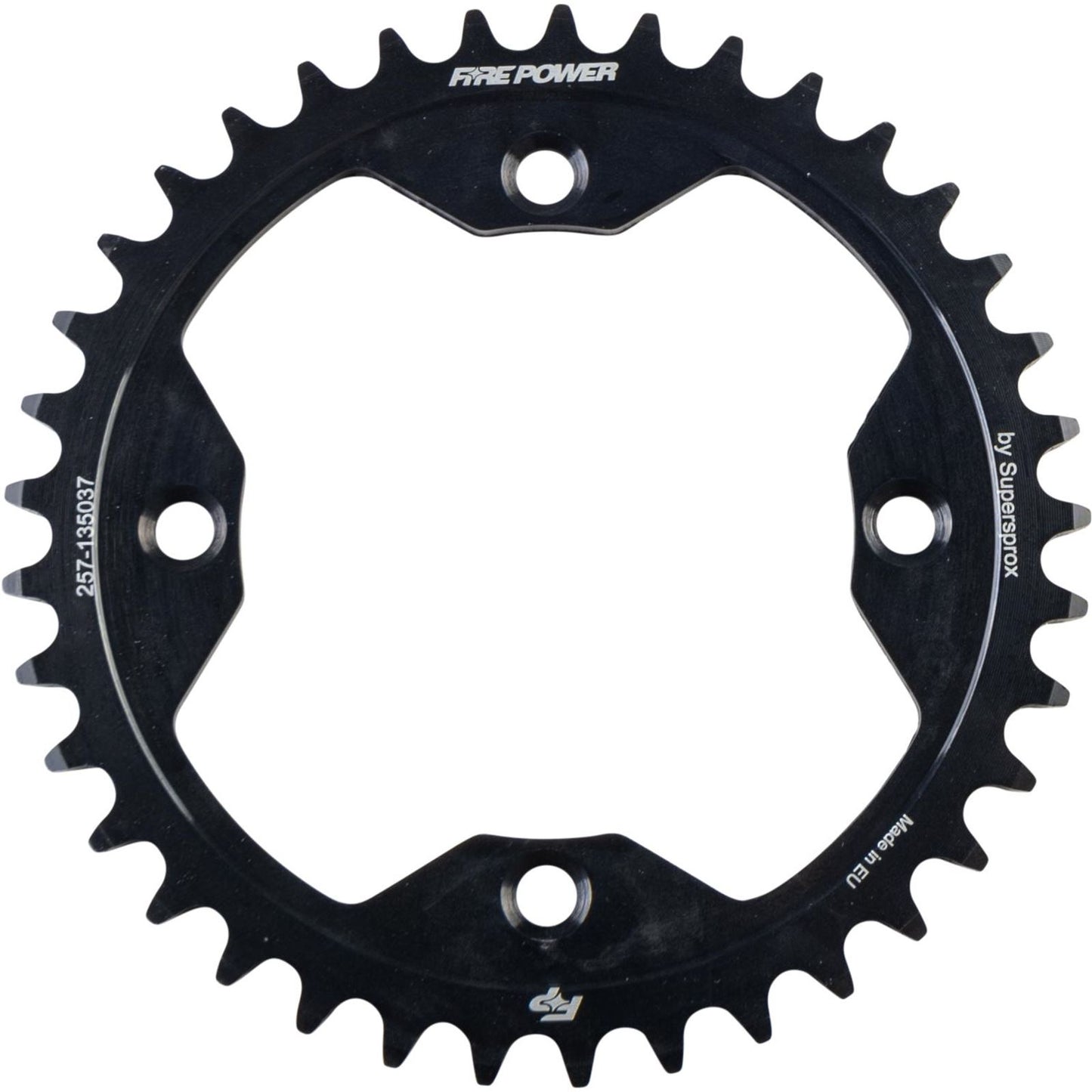 Fire Power Rear Sprocket - Steel - 37T - Black FPS-1350-37-BLK_1707457