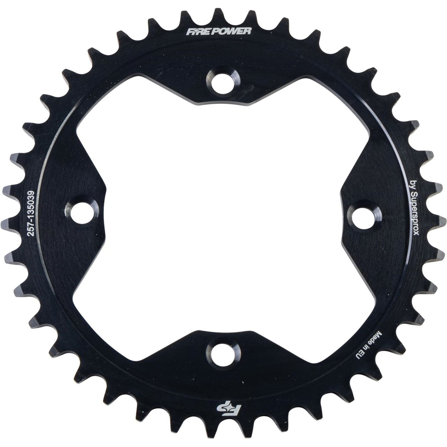Fire Power Rear Sprocket - Steel - 39T - Black FPS-1350-39-BLK_1707178
