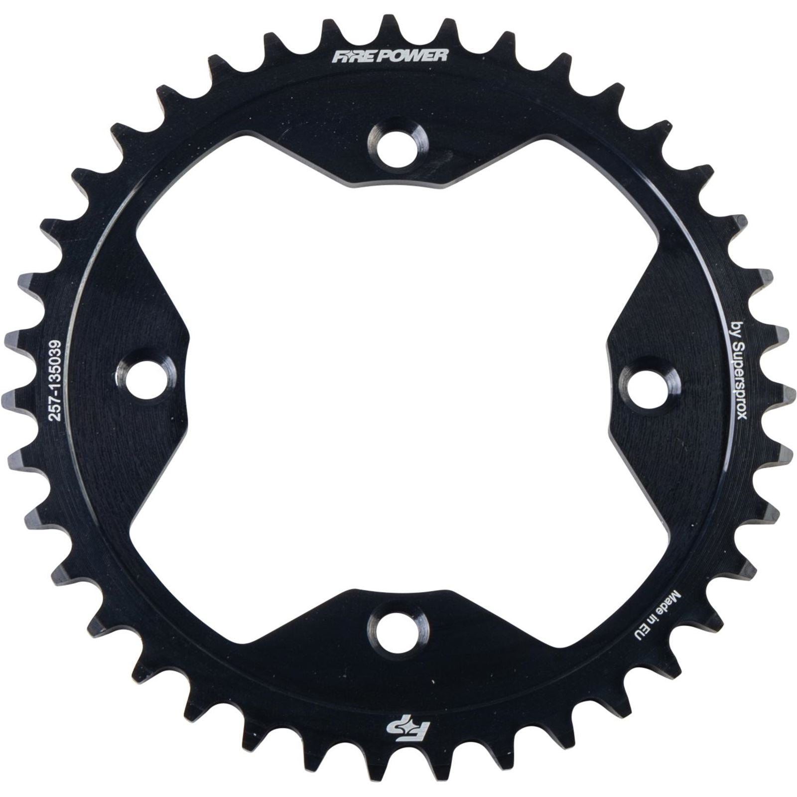 Fire Power Rear Sprocket - Steel - 39T - Black FPS-1350-39-BLK_1707178