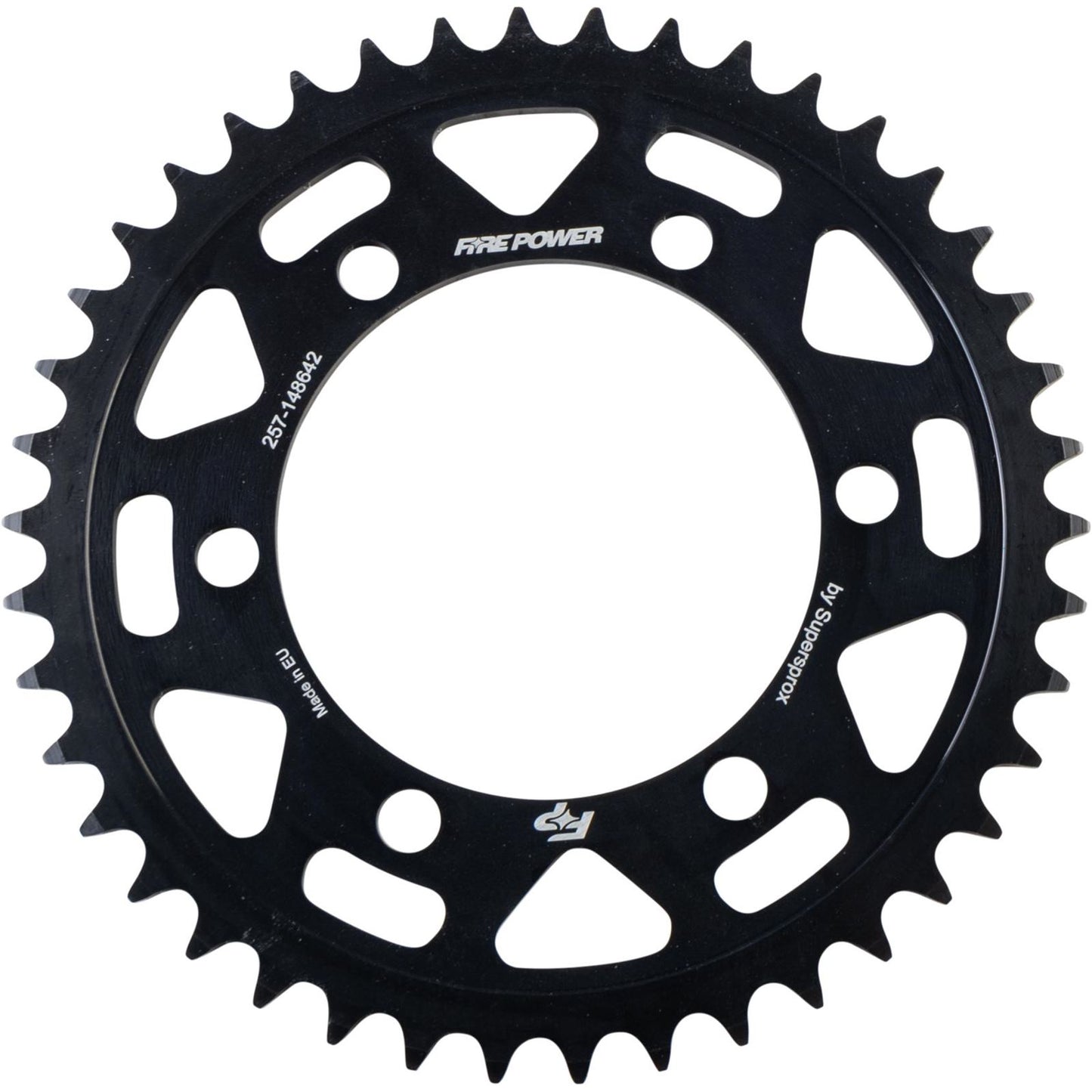 Fire Power Rear Sprocket - Steel - 42T - Black FPS-1486-42-BLK_1707051