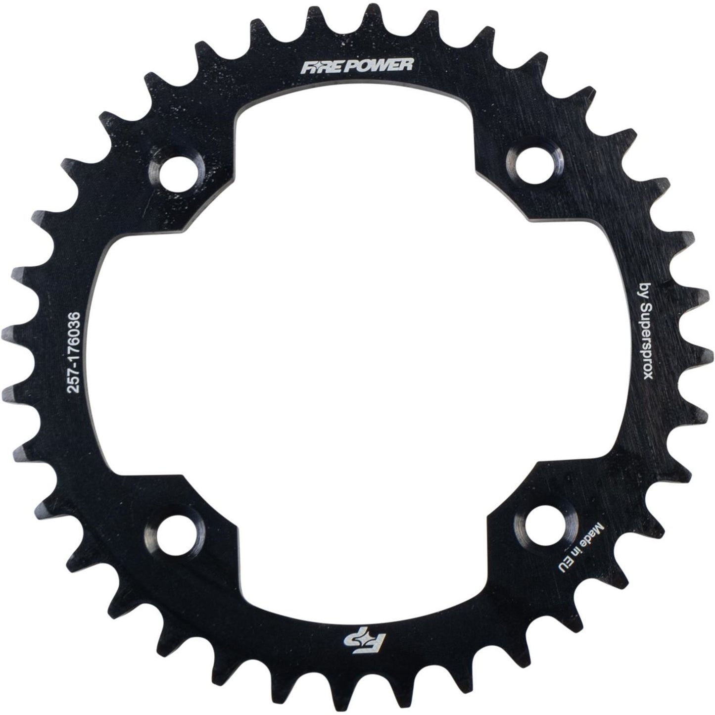 Fire Power Rear Sprocket - Steel - 36T - Black FPS-1760-36-BLK_1706967