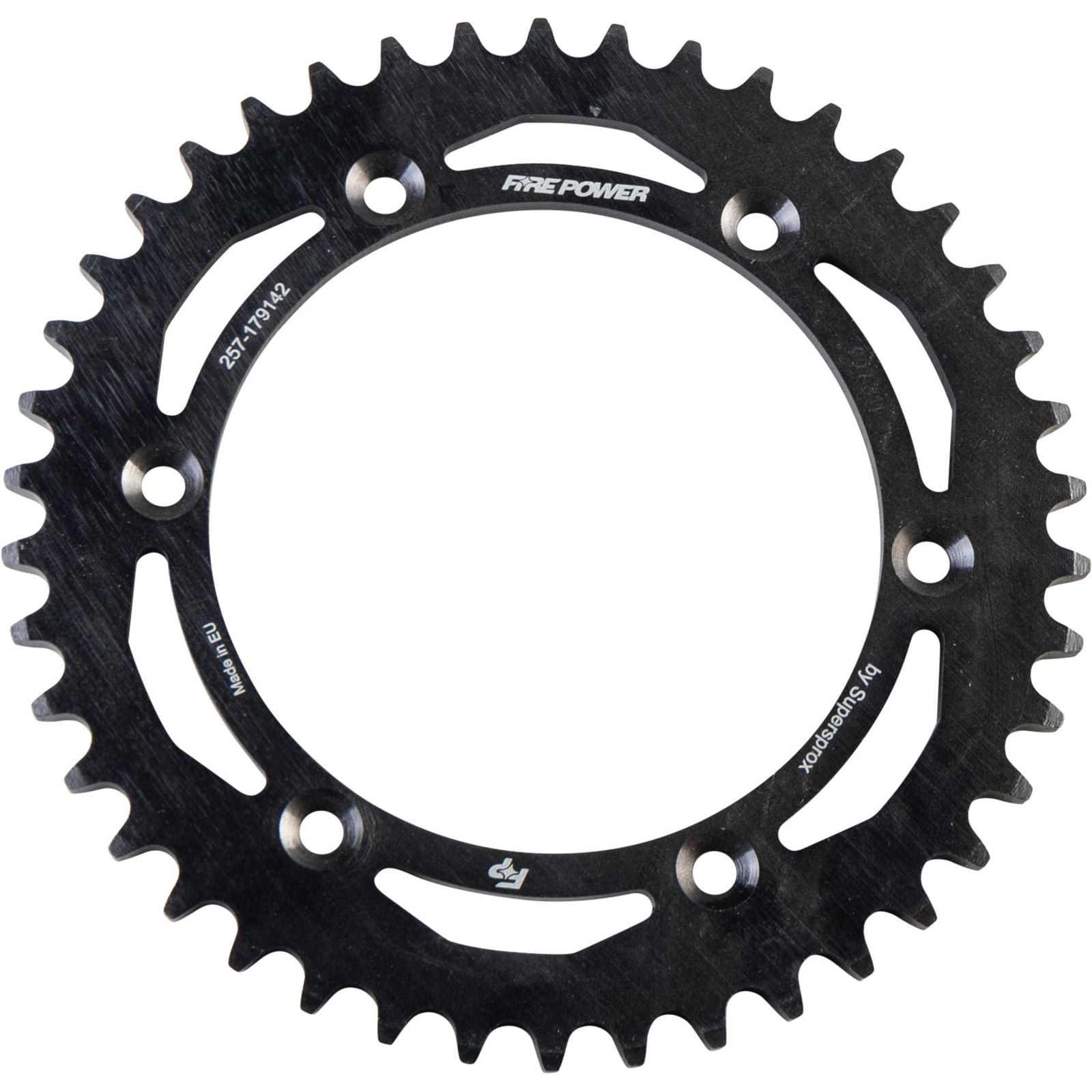 Fire Power Rear Sprocket - Steel - 42T - Black FPS-1791-42-BLK_1707349