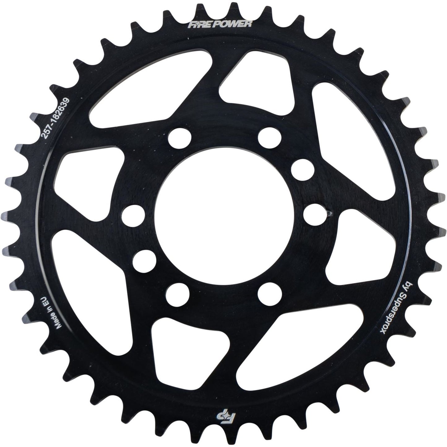 Fire Power Rear Sprocket - Steel - 39T - Black FPS-1826-39-BLK_1707058
