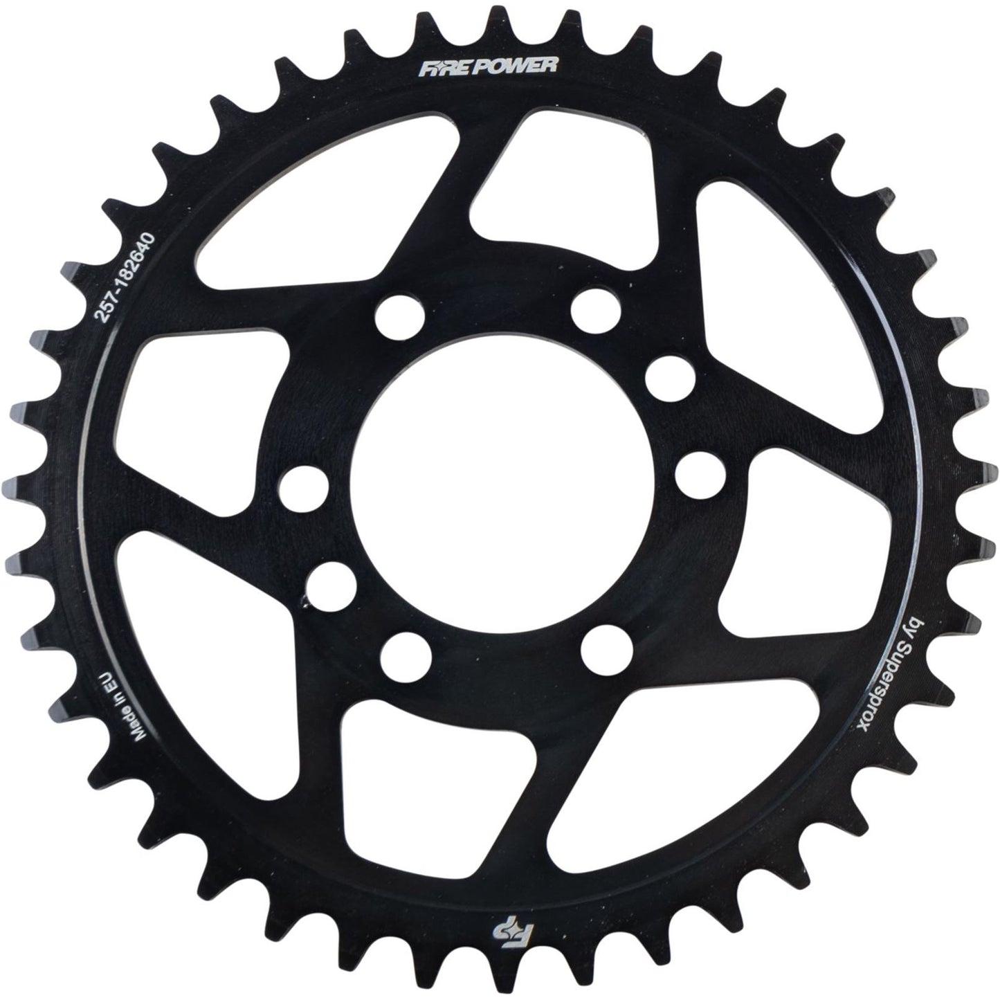 Fire Power Rear Sprocket - Steel - 40T - Black FPS-1826-40-BLK_1706878