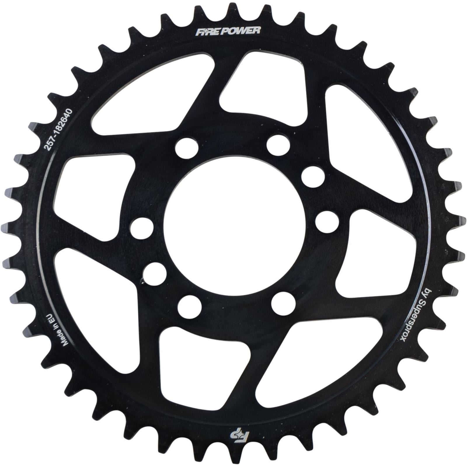 Fire Power Rear Sprocket - Steel - 40T - Black FPS-1826-40-BLK_1706878