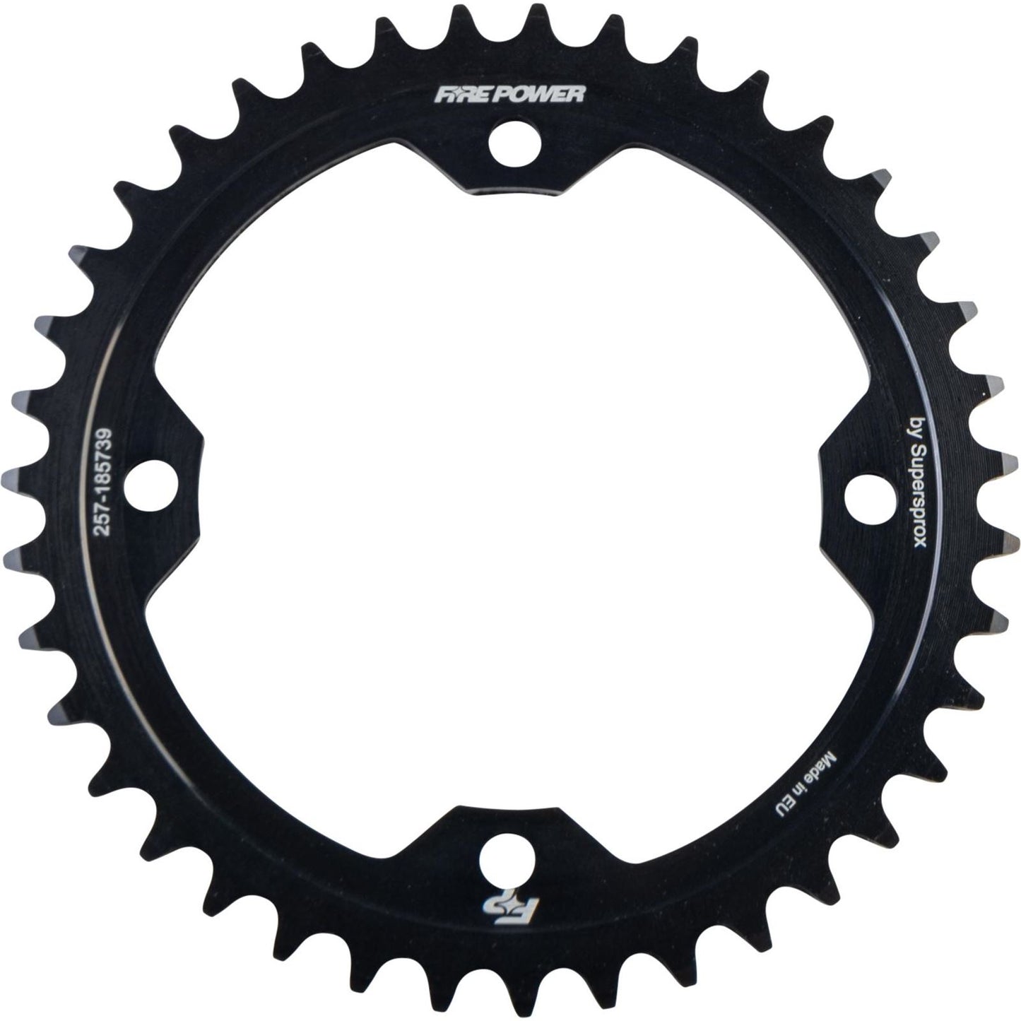 Fire Power Rear Sprocket - Steel - 39T - Black FPS-1857-39-BLK_1706966