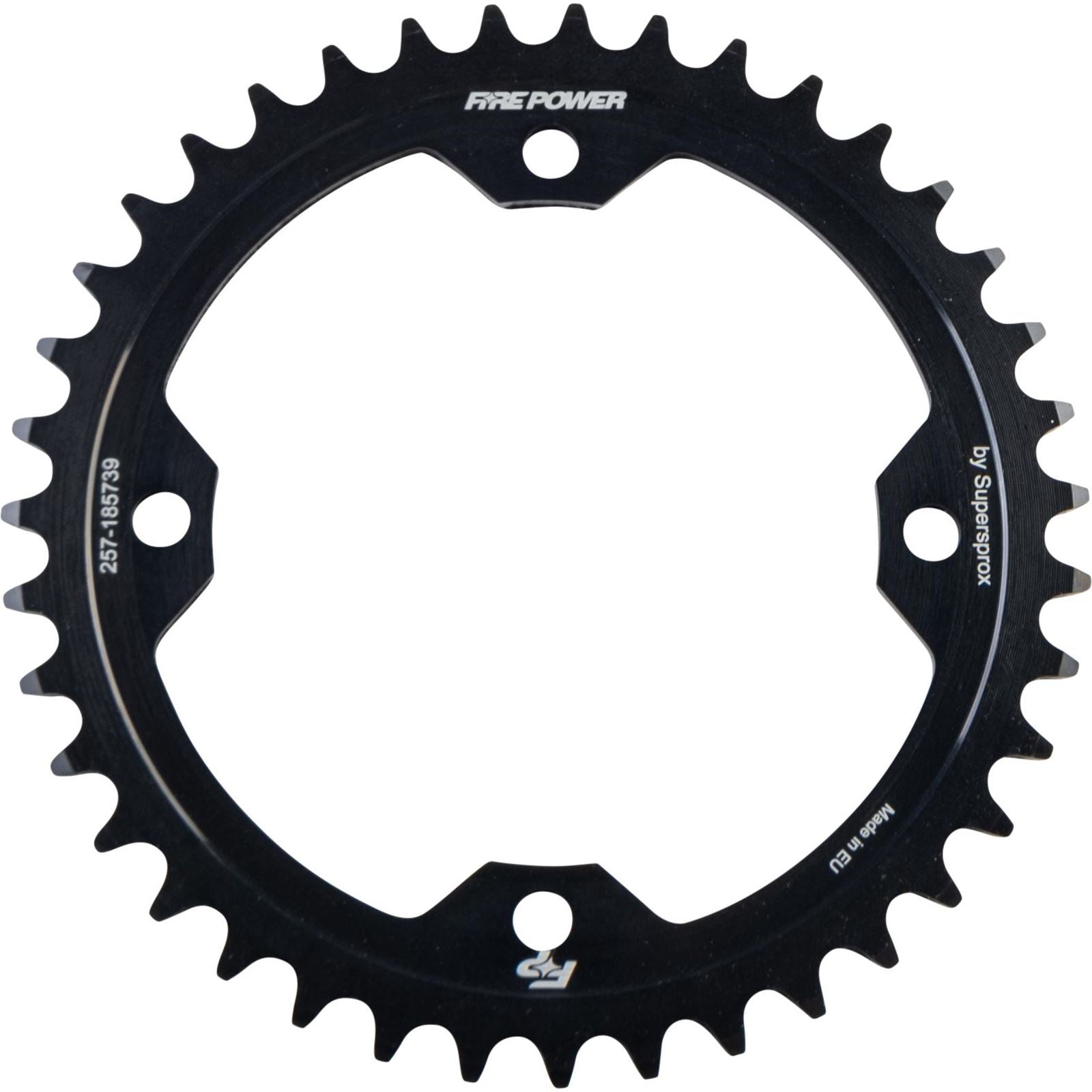 Fire Power Rear Sprocket - Steel - 39T - Black FPS-1857-39-BLK_1706966