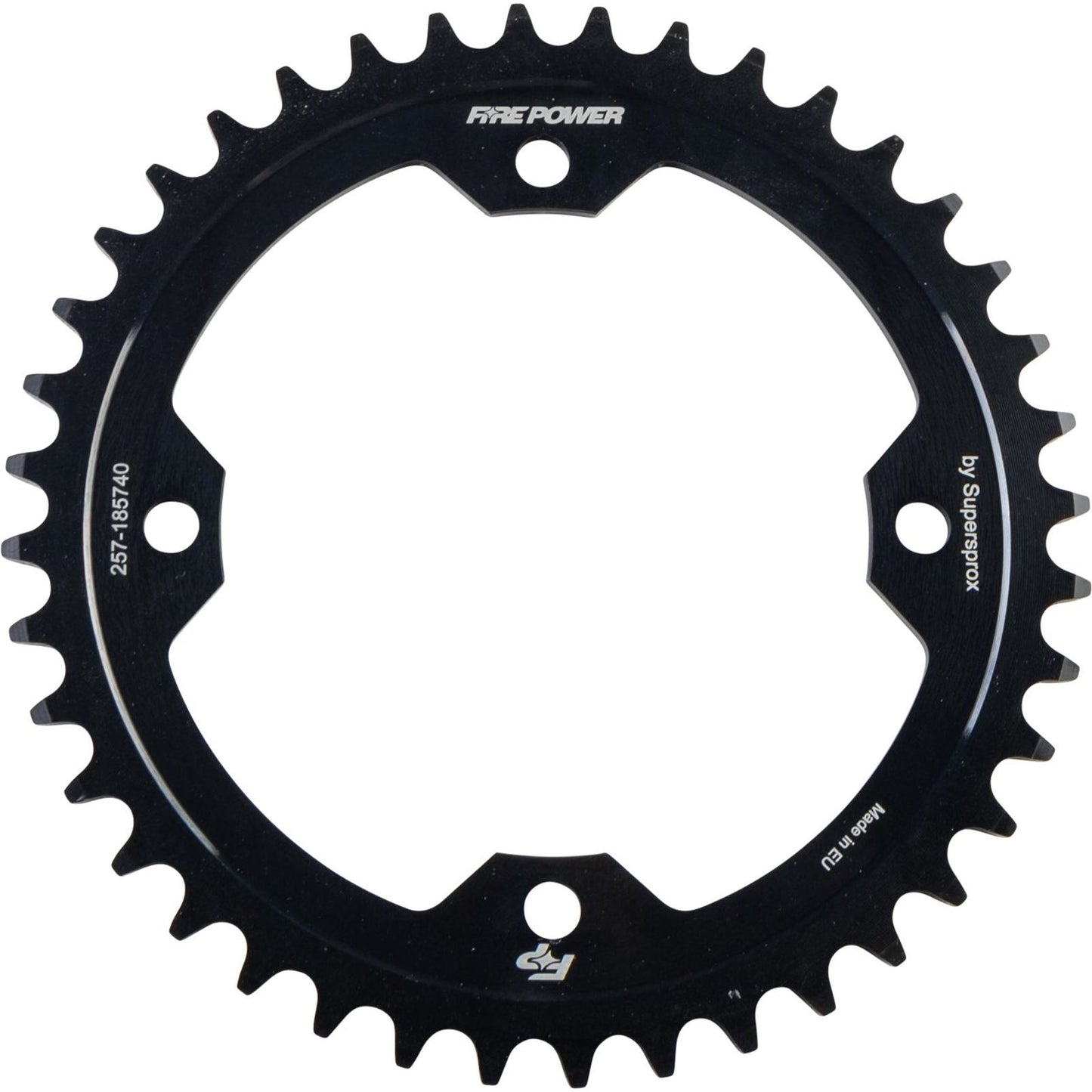 Fire Power Rear Sprocket - Steel - 40T - Black FPS-1857-40-BLK_1707109