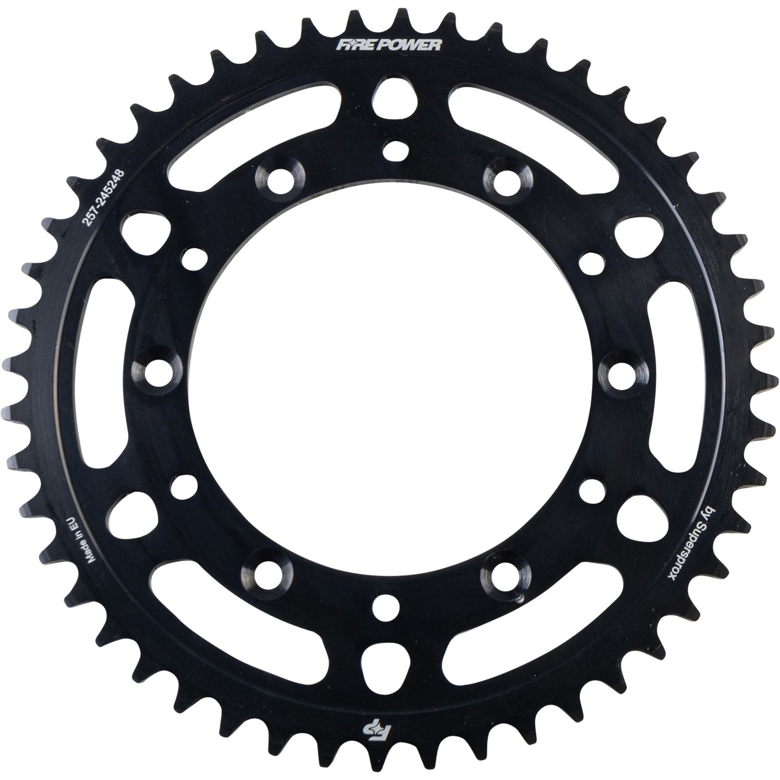 Fire Power Rear Sprocket - Steel - 48T - Black FPS-2452-48-BLK_1707053