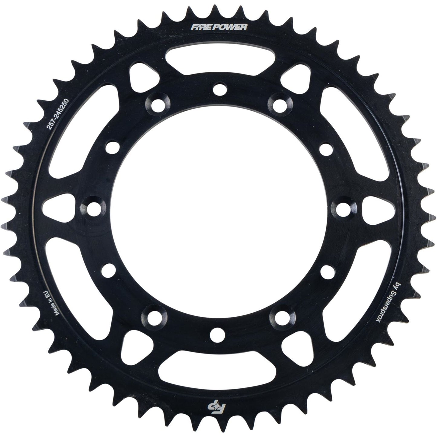 Fire Power Rear Sprocket - Steel - 50T - Black FPS-2452-50-BLK_1707025
