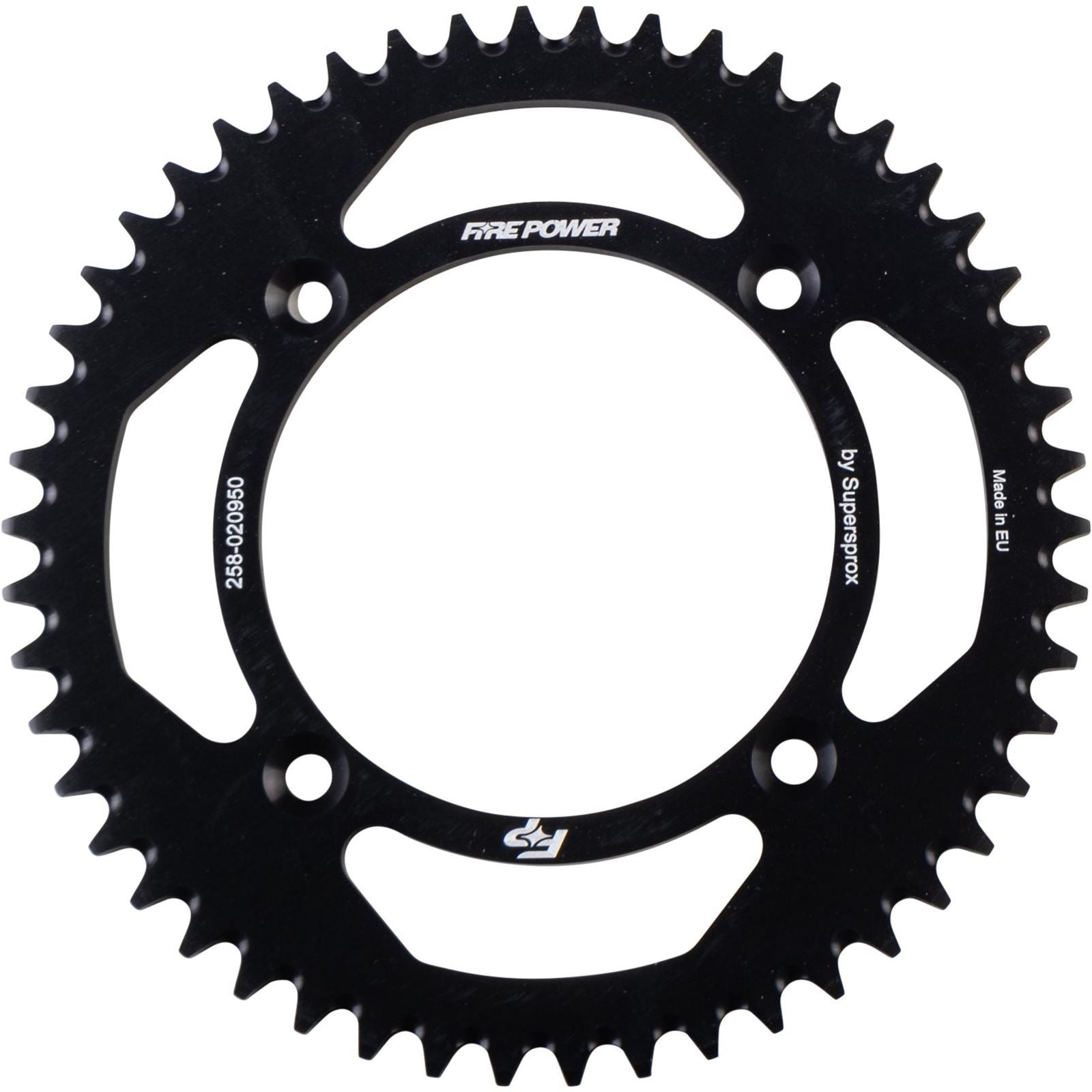 Fire Power Rear Sprocket - Aluminum - 50T - Black FPA-209-50-BLK_1707136