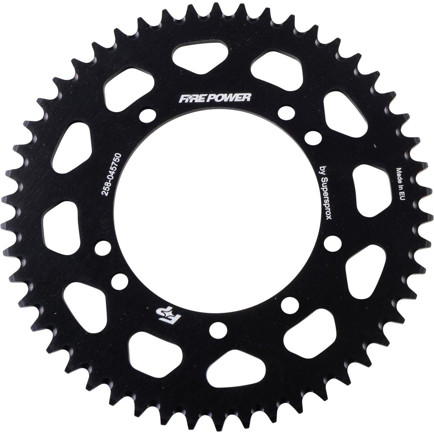 Fire Power Rear Sprocket - Aluminum - 50T - Black FPA-457-50-BLK_1707342
