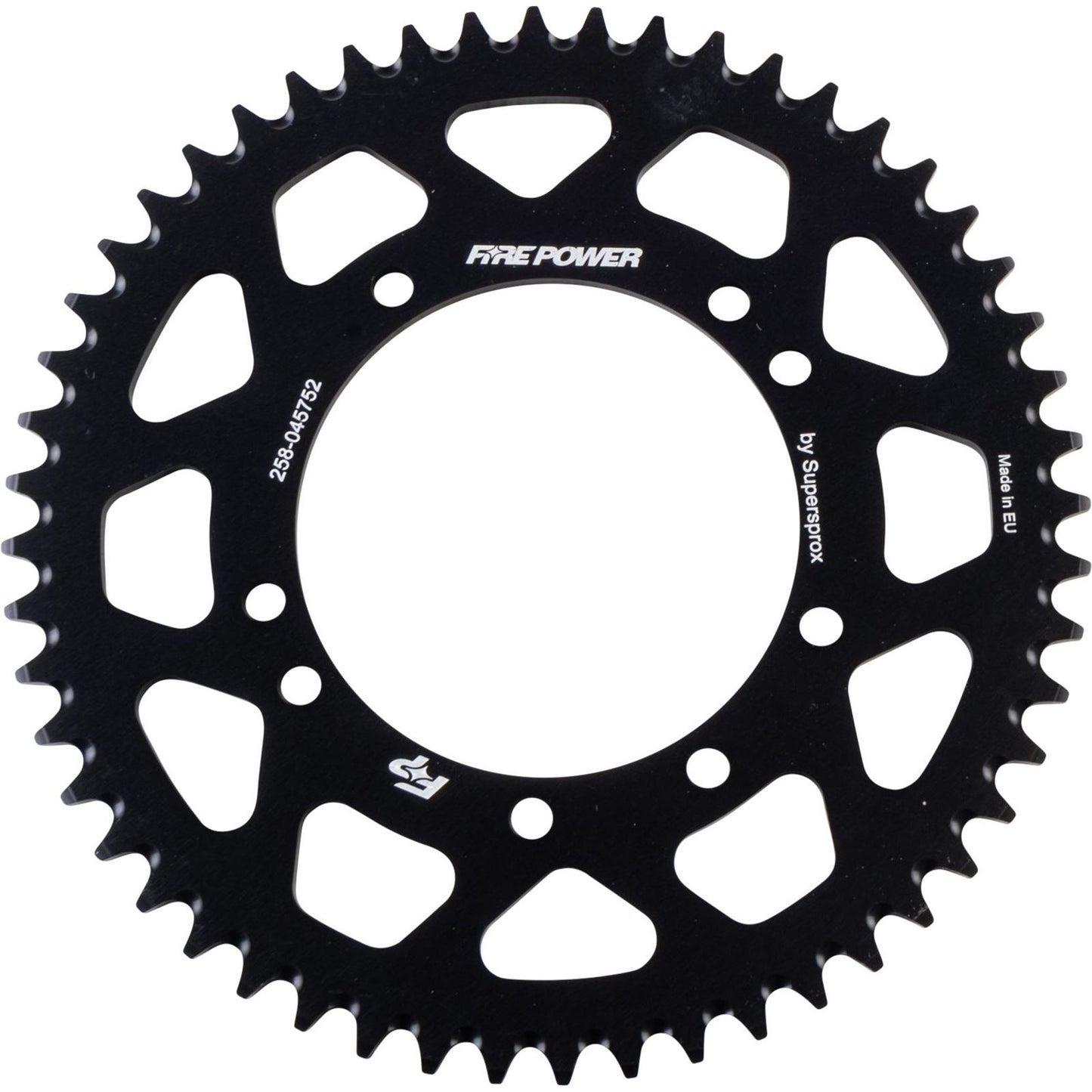 Fire Power Rear Sprocket - Aluminum - 52T - Black FPA-457-52-BLK_1707075
