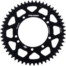 Fire Power Rear Sprocket - Aluminum - 52T - Black FPA-457-52-BLK_1707075