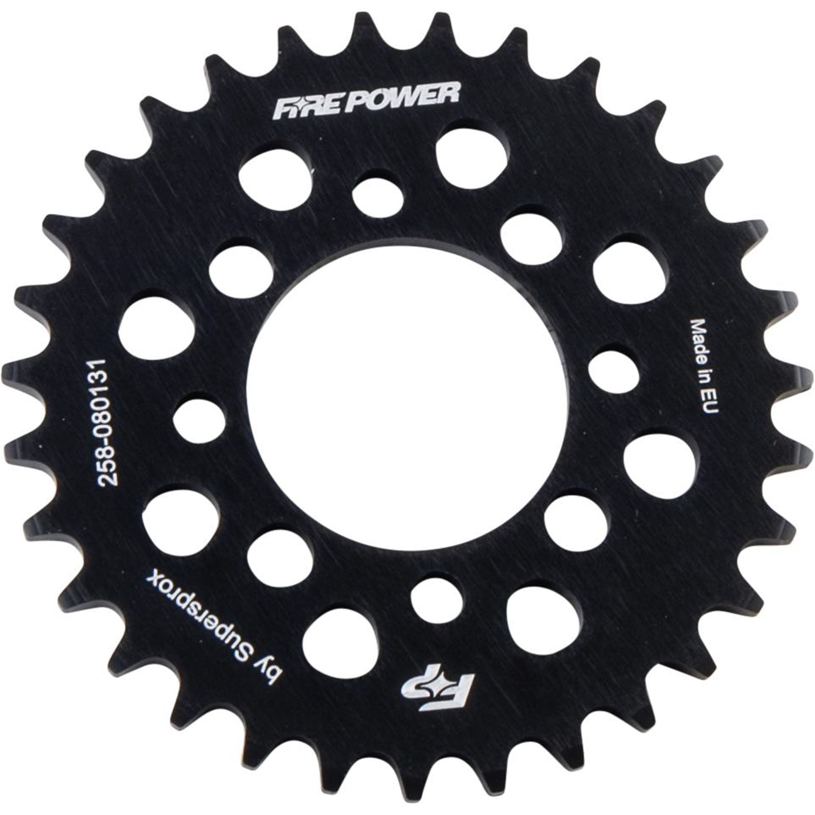 Fire Power Rear Sprocket - Aluminum - 31T - Black FPA-801-31-BLK_1707022