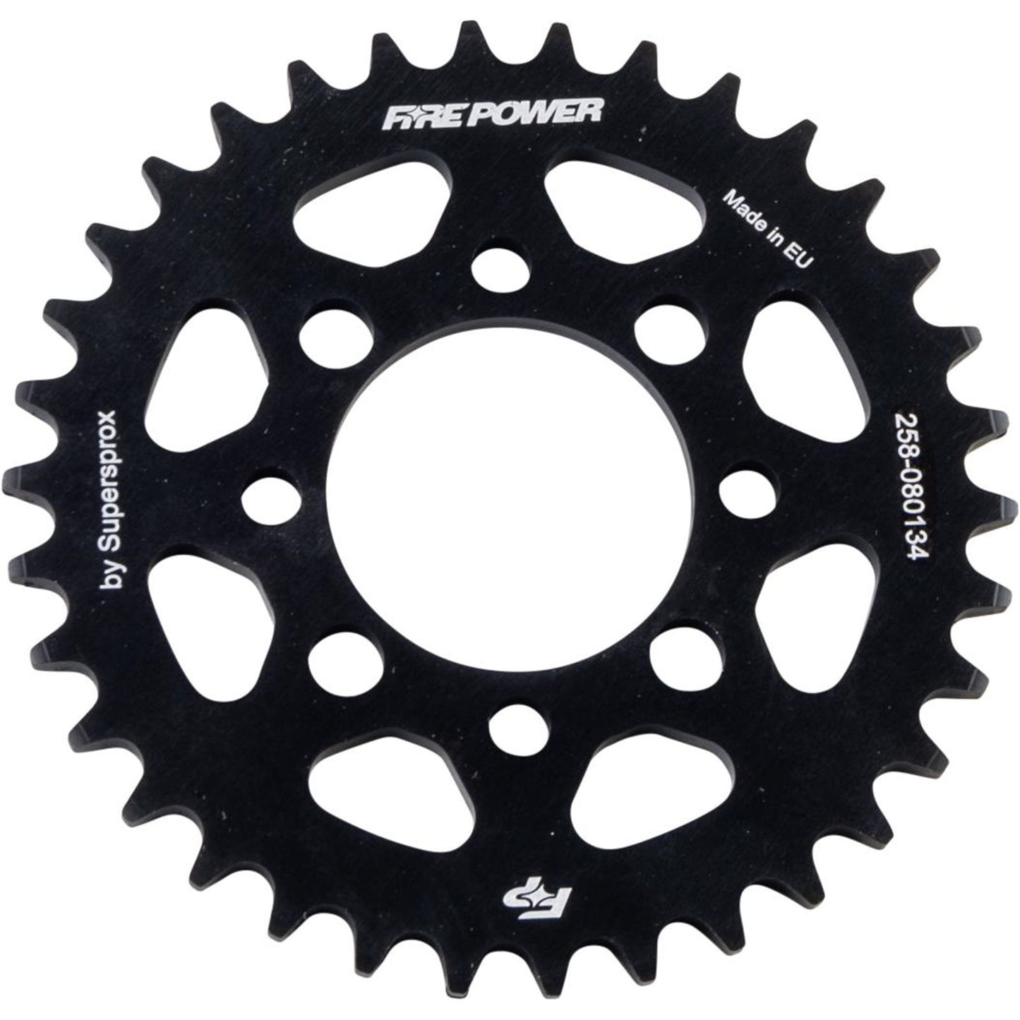 Fire Power Rear Sprocket - Aluminum - 34T - Black FPA-801-34-BLK_1707392