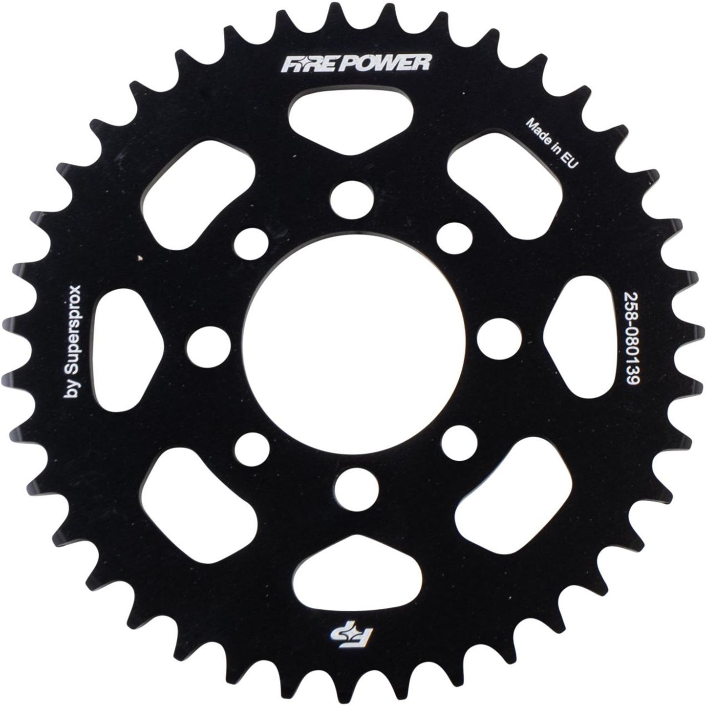 Fire Power Rear Sprocket - Aluminum - 39T - Black FPA-801-39-BLK_1706891