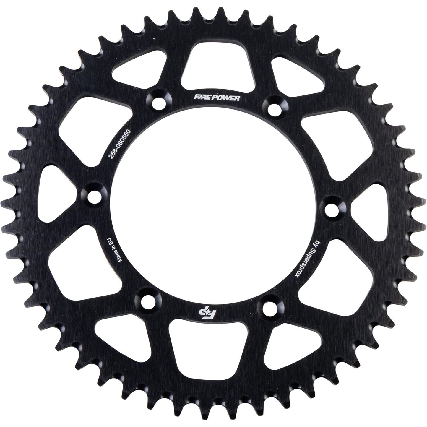 Fire Power Rear Sprocket - Aluminum - 50T - Black FPA-808-50-BLK_1710365