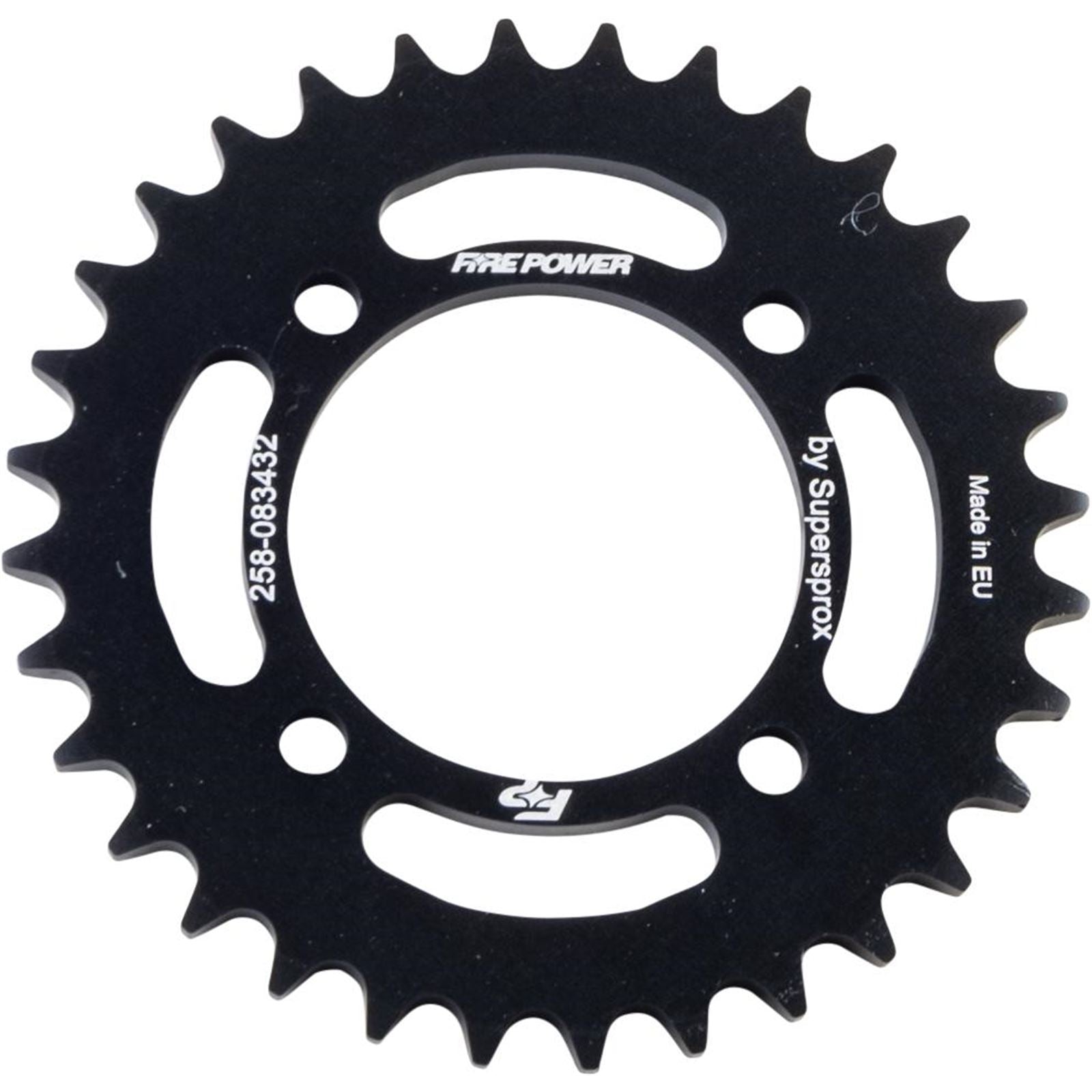 Fire Power Rear Sprocket - Aluminum - 32T - Black FPA-834-32-BLK_1710376