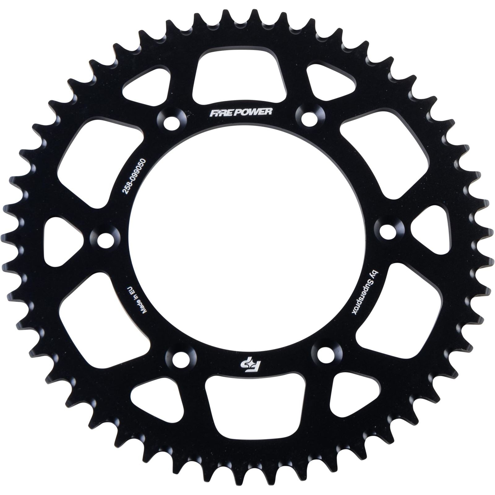 Fire Power Rear Sprocket - Aluminum - 50T - Black FPA-990-50-BLK_1707177