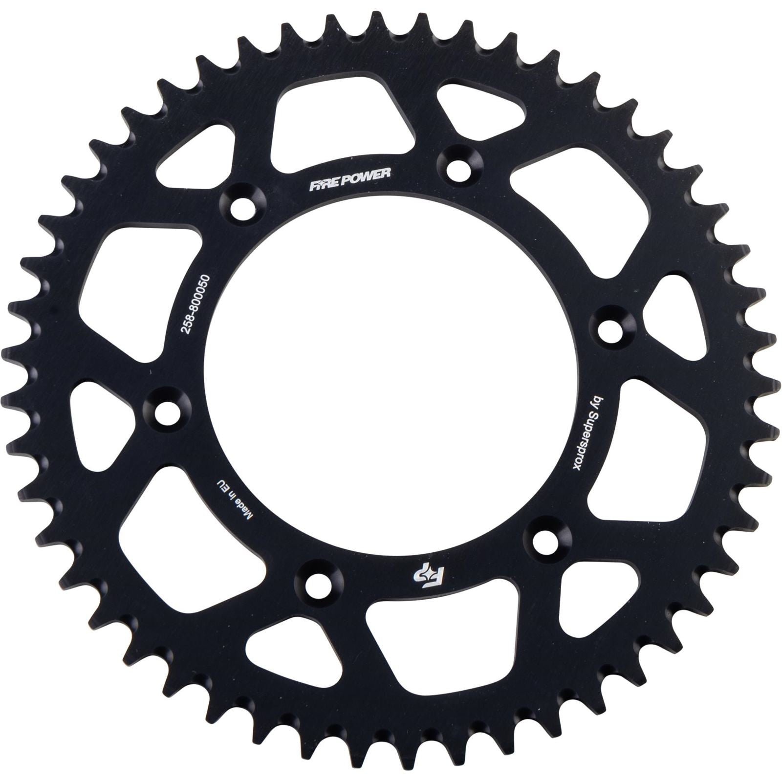Fire Power Rear Sprocket - Aluminum - 50T - Black FPA-8000-50-BLK_1707067