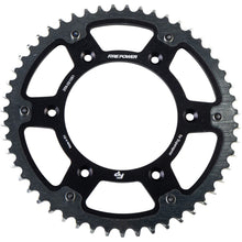 Fire Power Rear Sprocket - Hybrid - 51T Black/Silver FPH-210-51-BLK_1706930