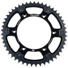 Fire Power Rear Sprocket - Hybrid - 49T - Black/Silver FPH-245-49-BLK_1706915