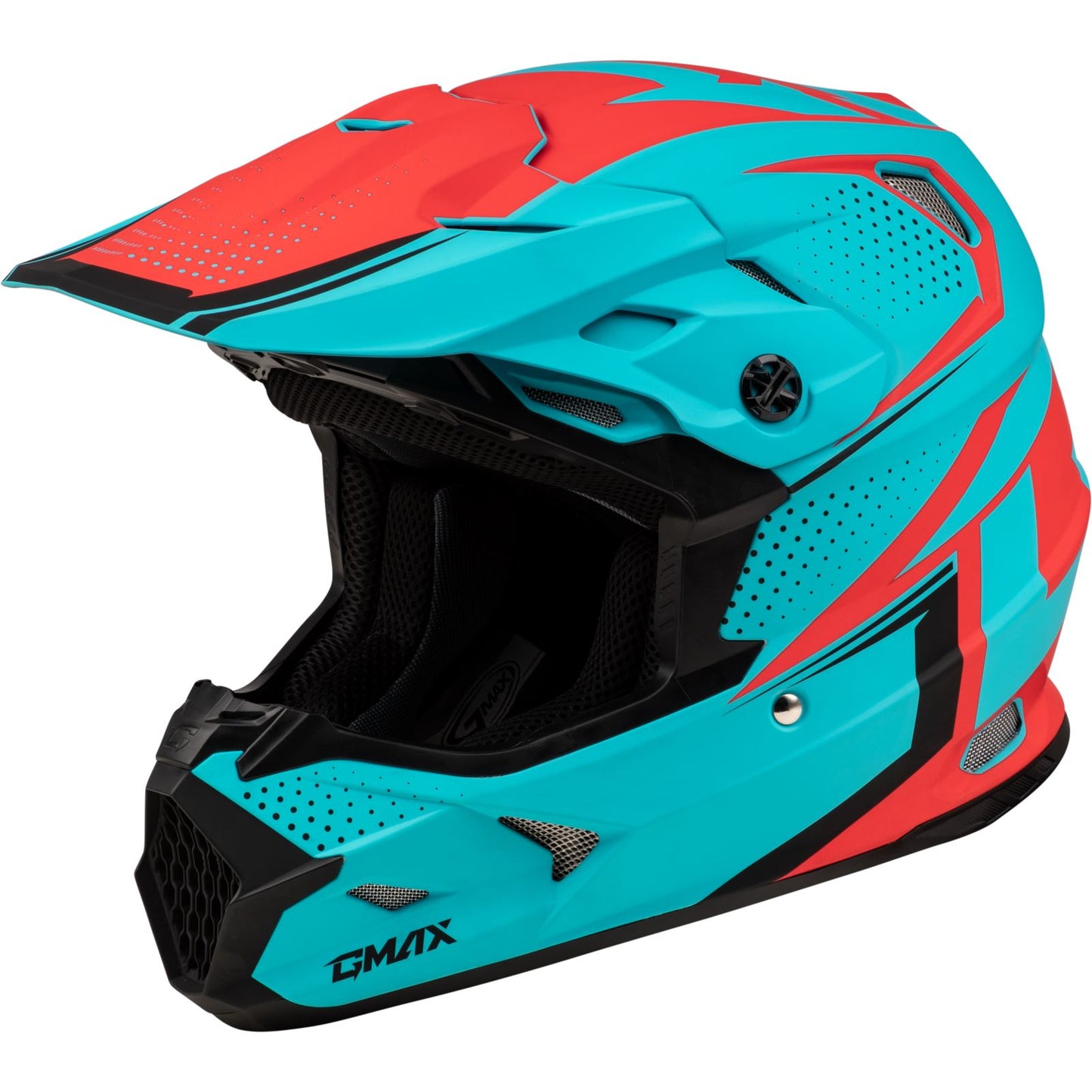 GMax MX-96 502 Helmet - Matte Blue/Red_1411378