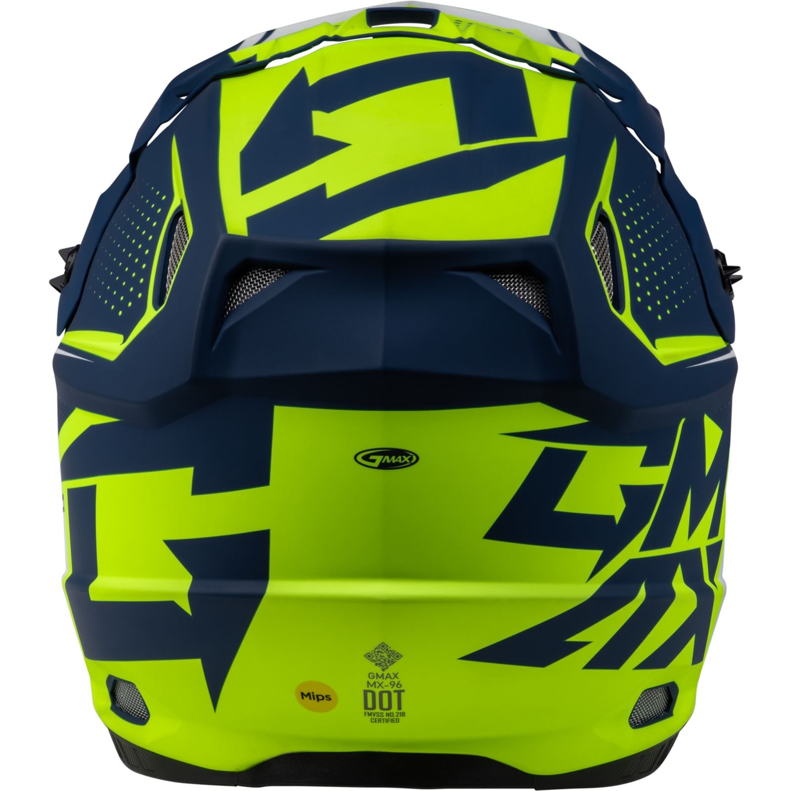GMax MX-96 502 Helmet - Matte Blue/Green_1411440