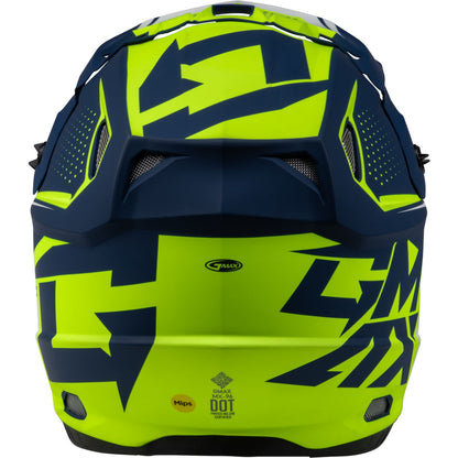 GMax MX-96 502 Helmet - Matte Blue/Green_1411440