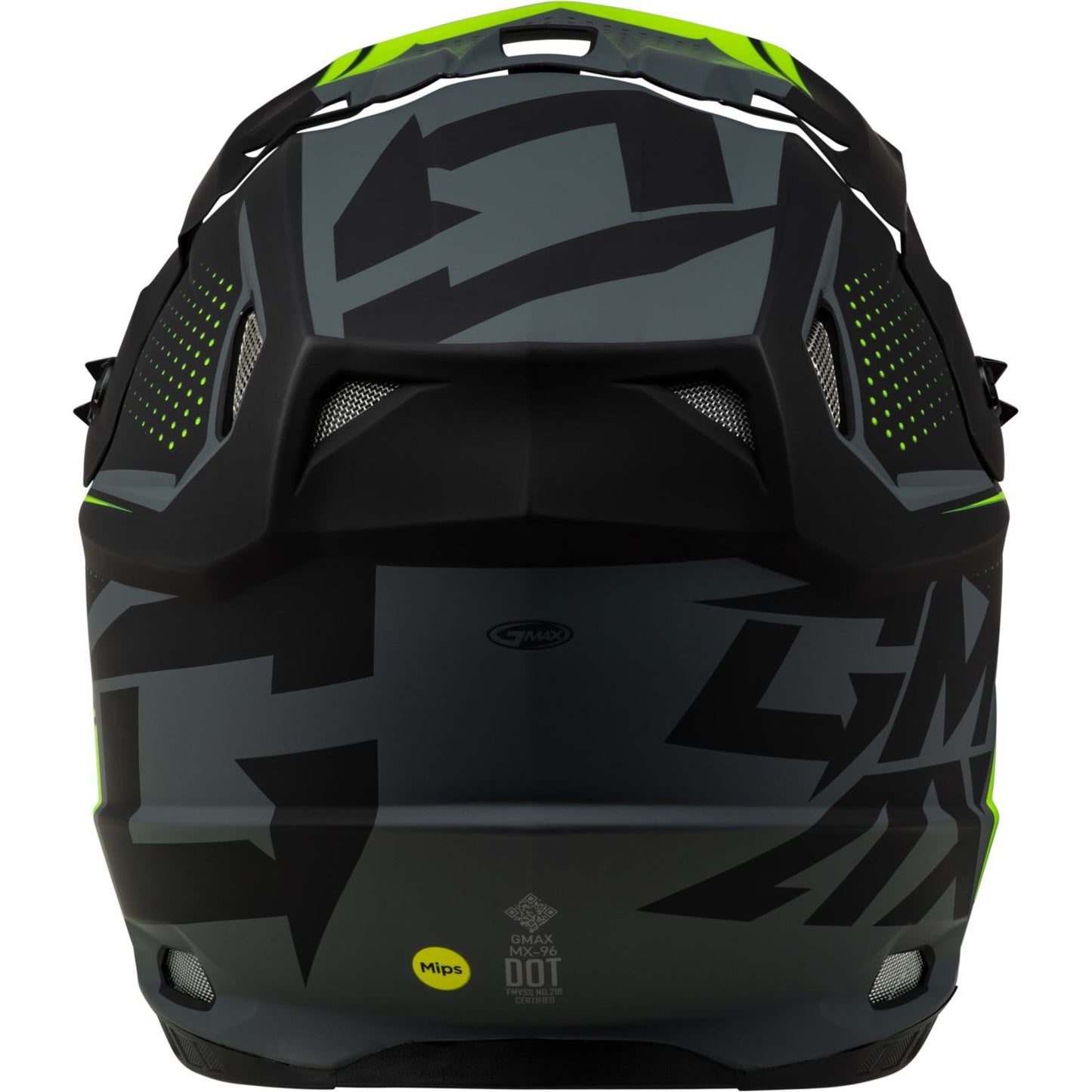 GMax MX-96 502 Helmet - Matte Grey/Hi-Viz_1411419