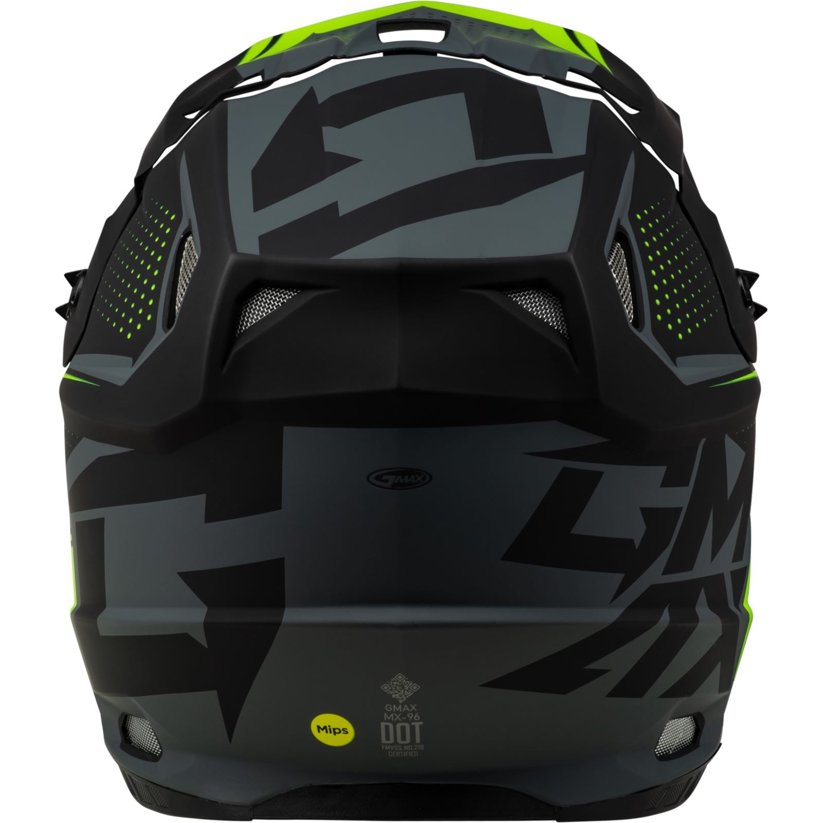 GMax MX-96 502 Helmet - Matte Grey/Hi-Viz_1411419