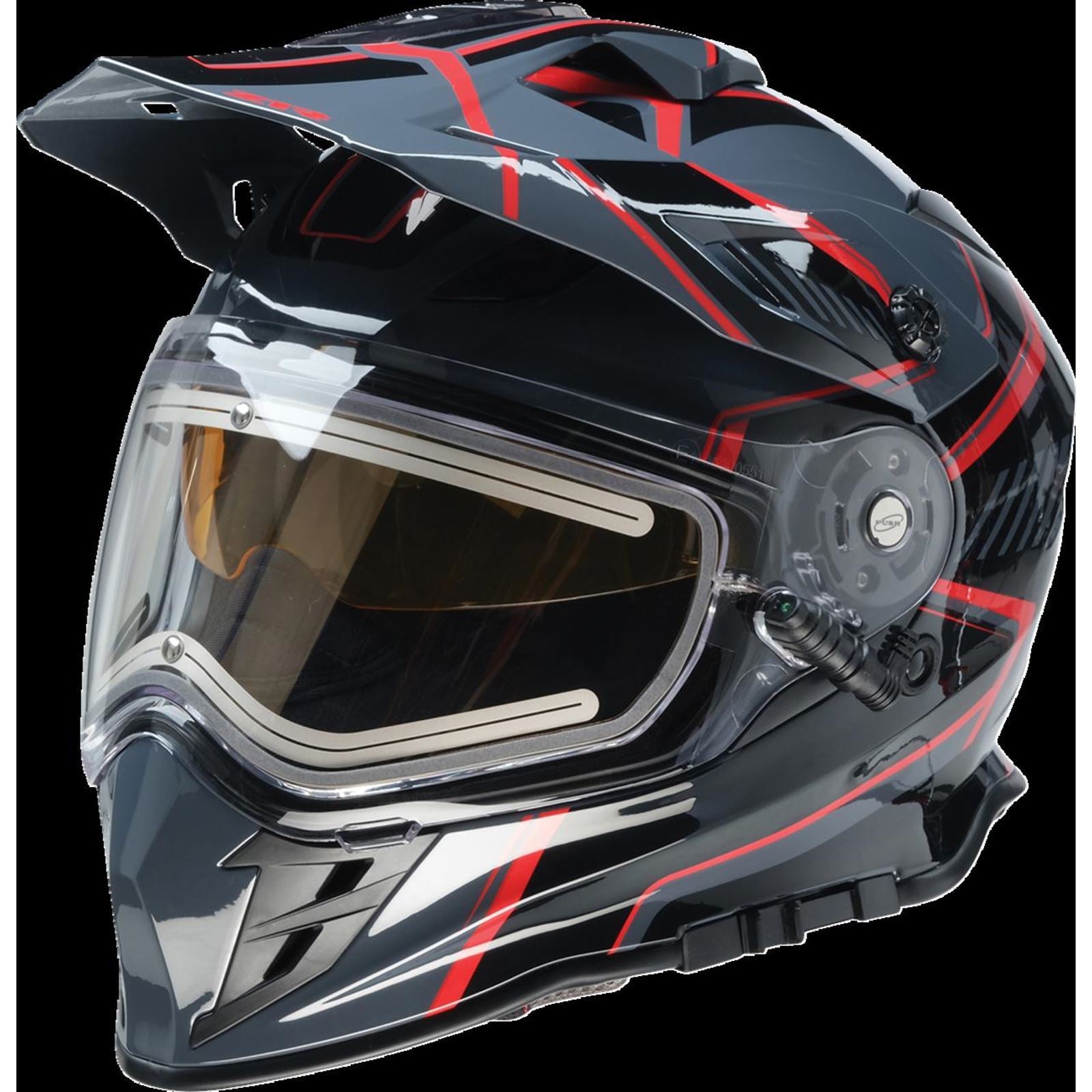Z1R Range 2.0 Helmet - Rotor - Black/Red_1440774