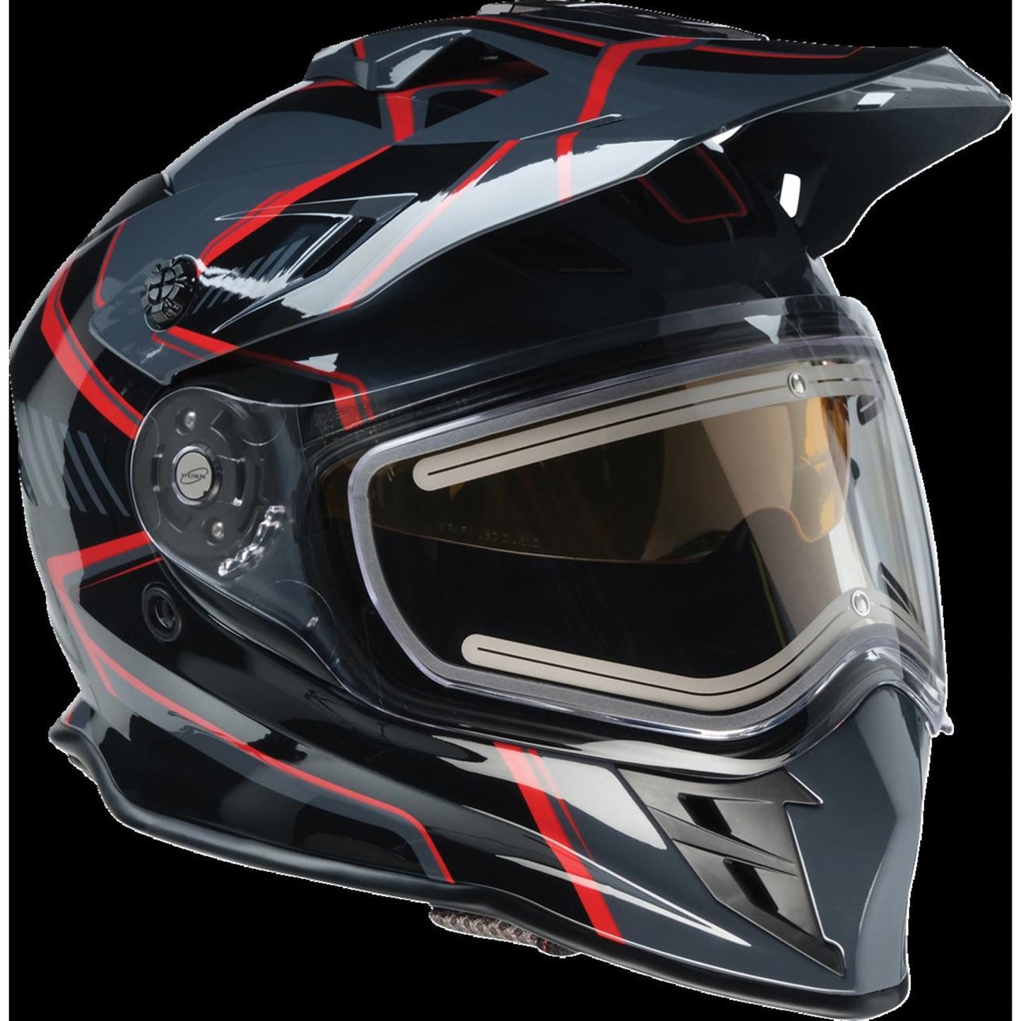 Z1R Range 2.0 Helmet - Rotor - Black/Red_1440747