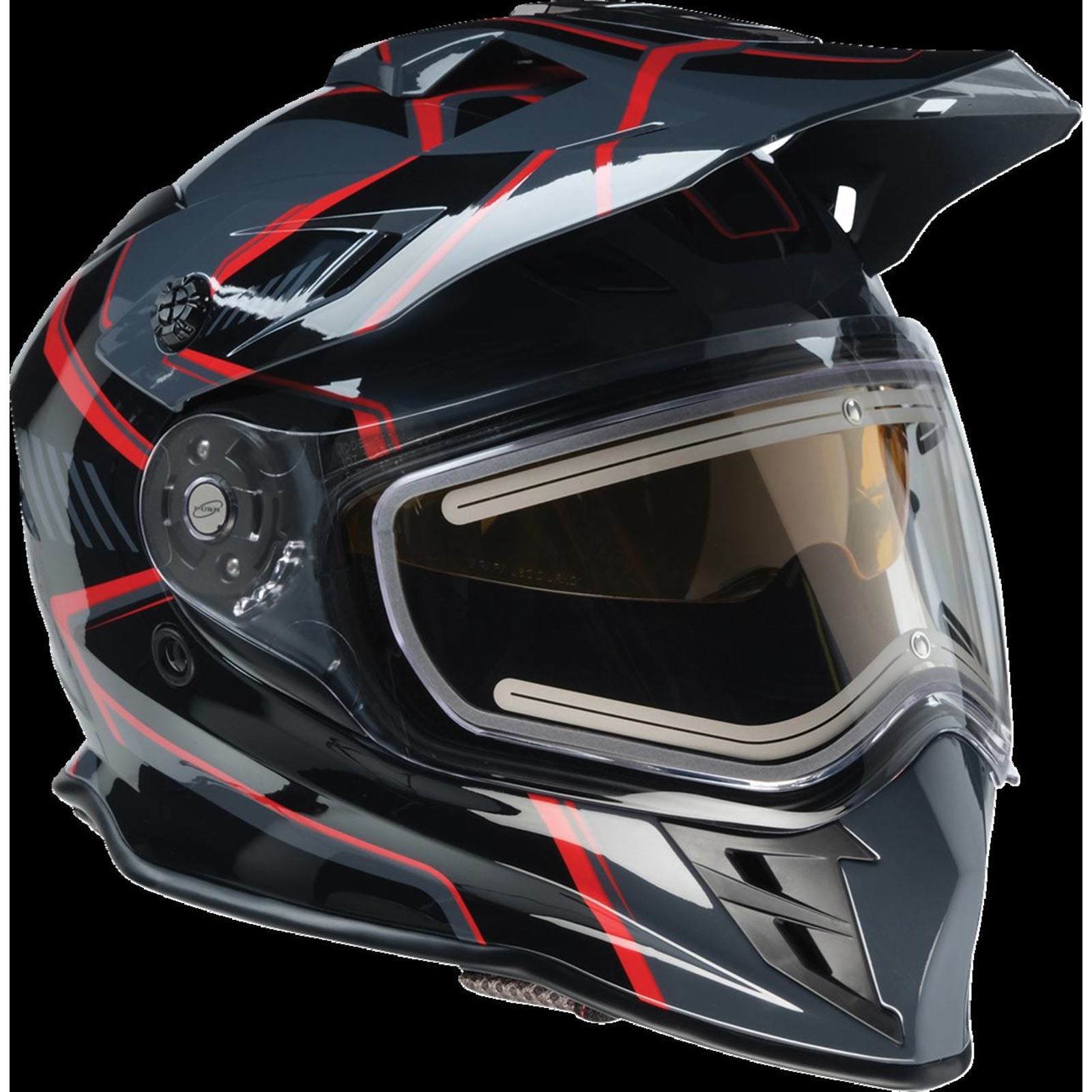 Z1R Range 2.0 Helmet - Rotor - Black/Red_1440747