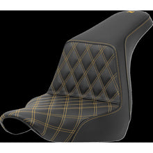 Saddlemen Step-Up Seat Front Lattice Stitch - Gold Stitch FXLR/FLSB '18-'21 A818-29-172GOL_1427216