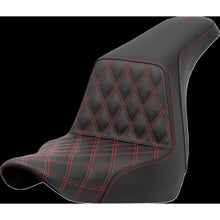 Saddlemen Step-Up Seat Front Lattice Stitch - Red Stitch FXLR/FLSB '18-'21 A818-29-172RED_1427217