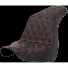 Saddlemen Step-Up Seat - Full Lattice Stitch - Red Stitch FXLR/FLSB '18-'21 A818-29-175RED_1427221
