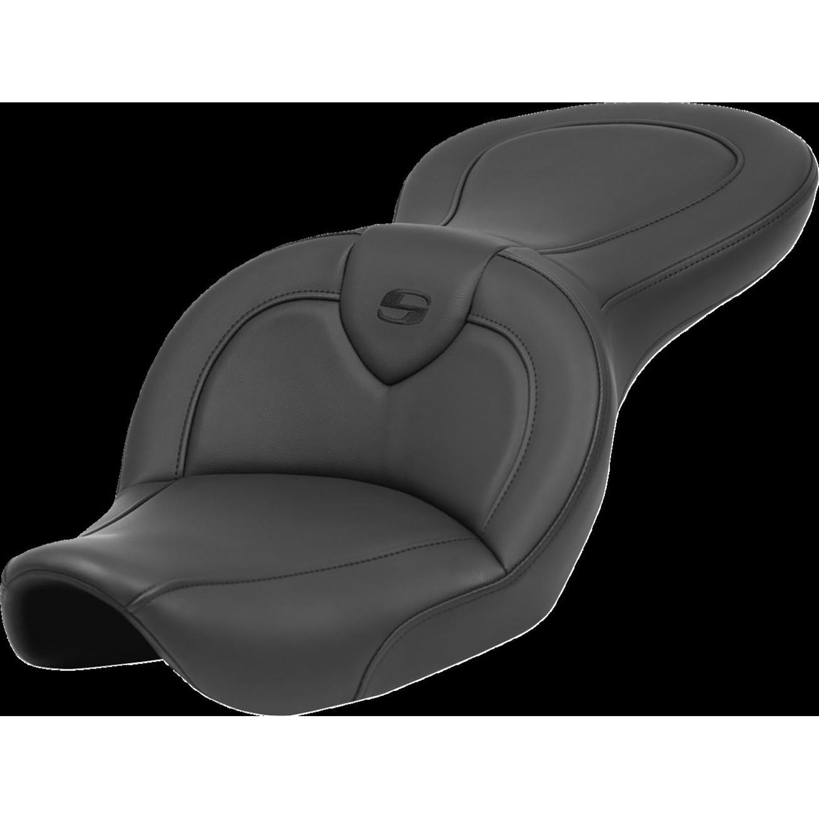 Saddlemen Explorer™ Road Sofa Seat - without Backrest - Black - FXDWG '96-'23 896-05-187_1415589