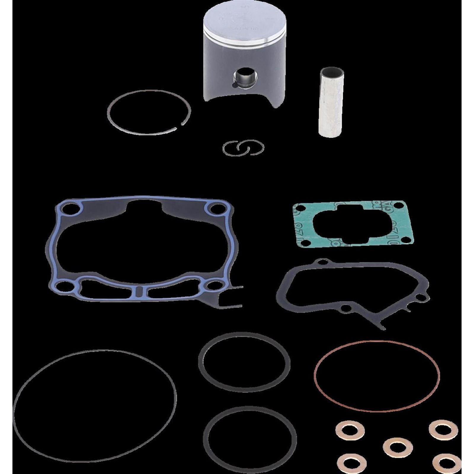 Athena Piston Kit with Gaskets - 53.96 mm for Yamaha [MPN: P4C0540118014B]_1415585