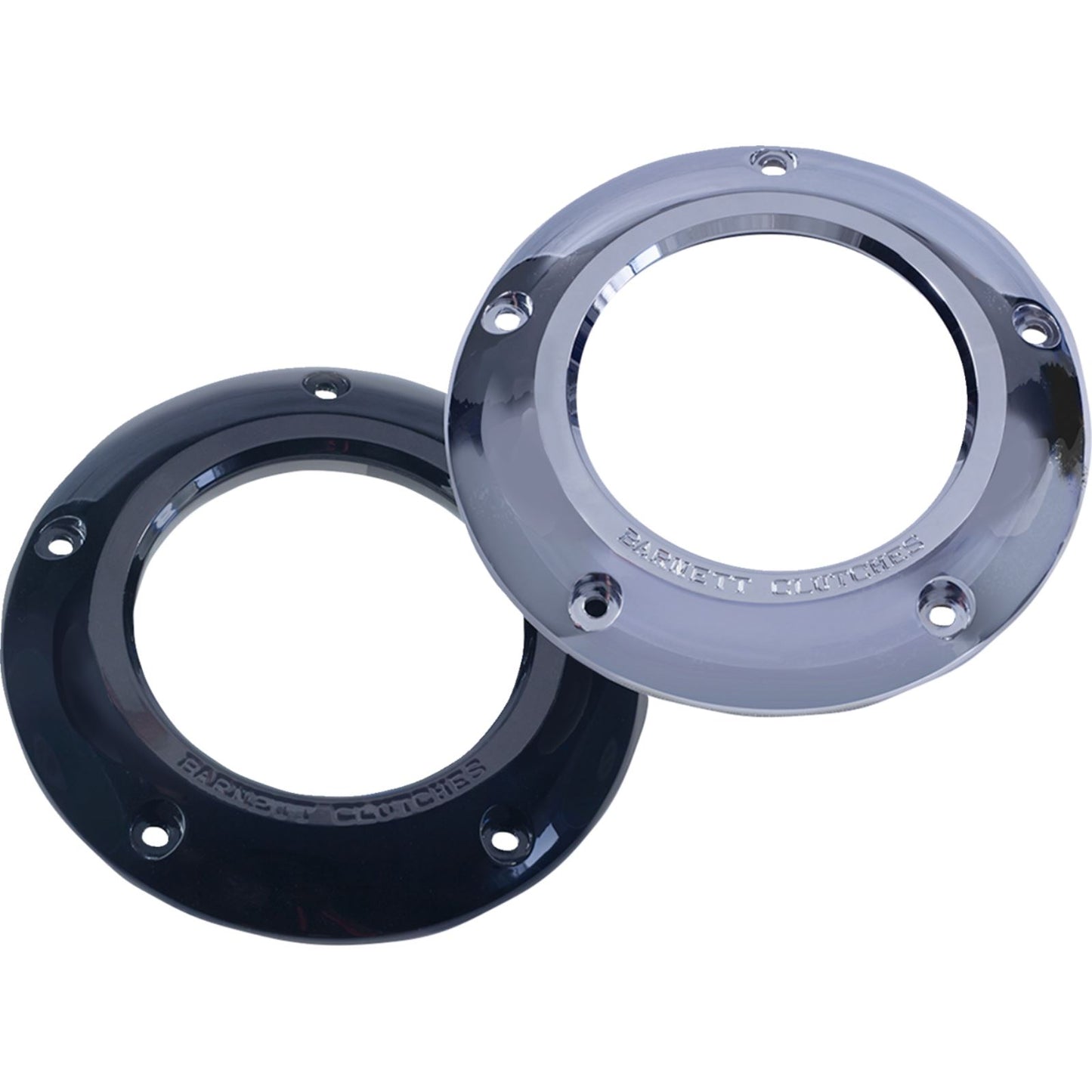 Barnett Performance Derby Cover - Clear Black for M8 Softail [MPN: 343-30-44018]_1411542