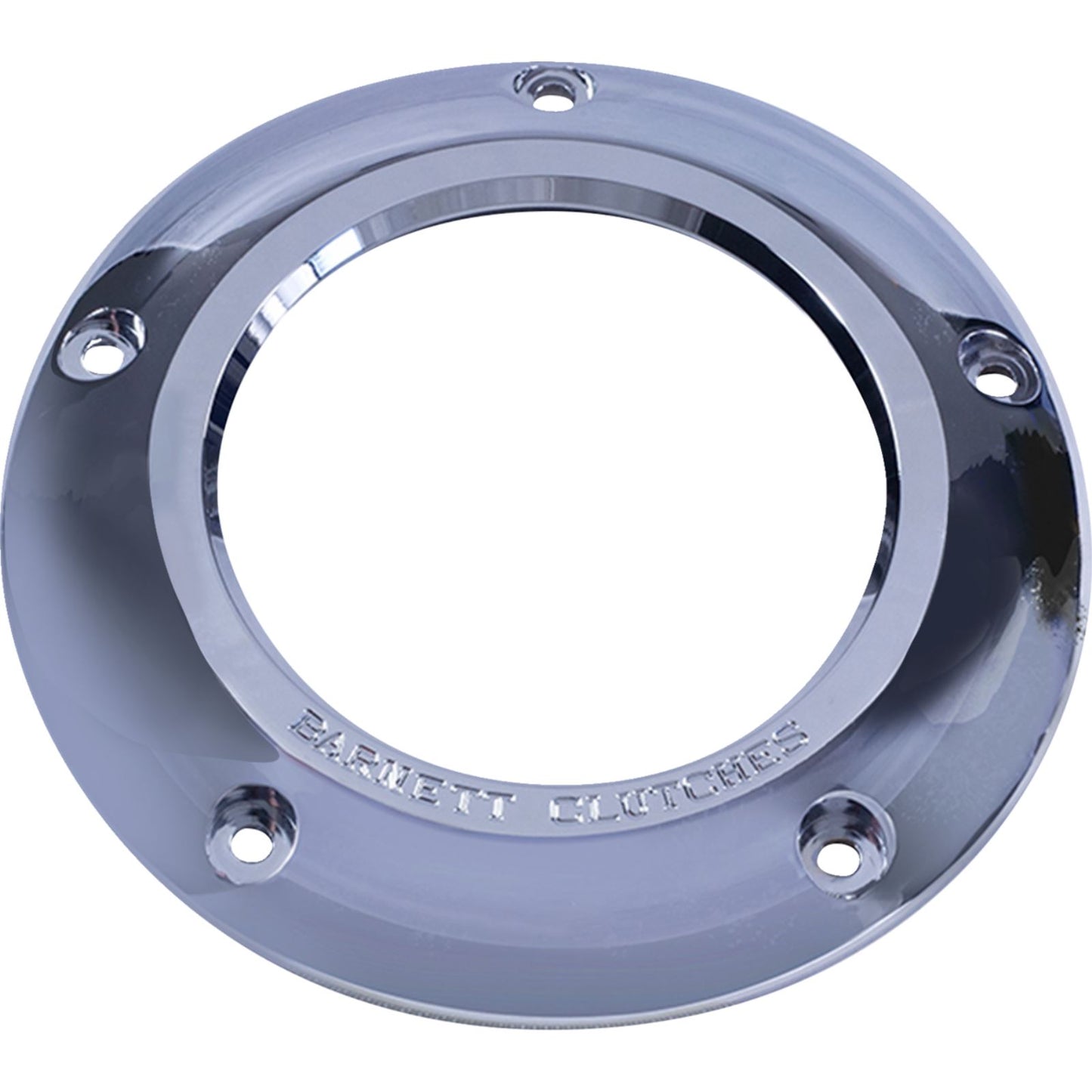 Barnett Performance Derby Cover - Clear Chrome for M8 Softail [MPN: 343-30-43018]_1411543