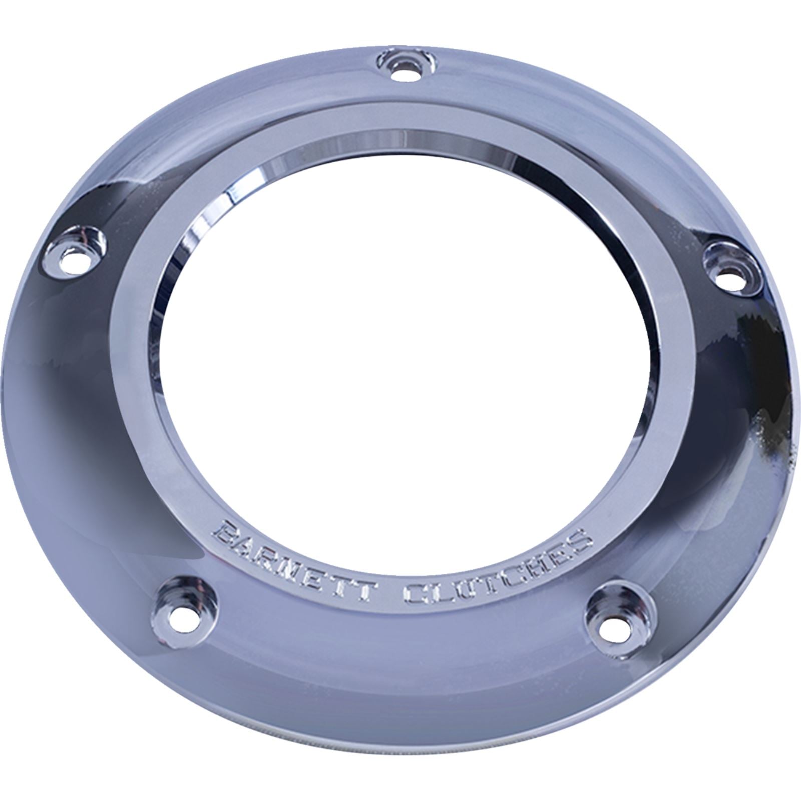 Barnett Performance Derby Cover - Clear Chrome for M8 Softail [MPN: 343-30-43018]_1411543