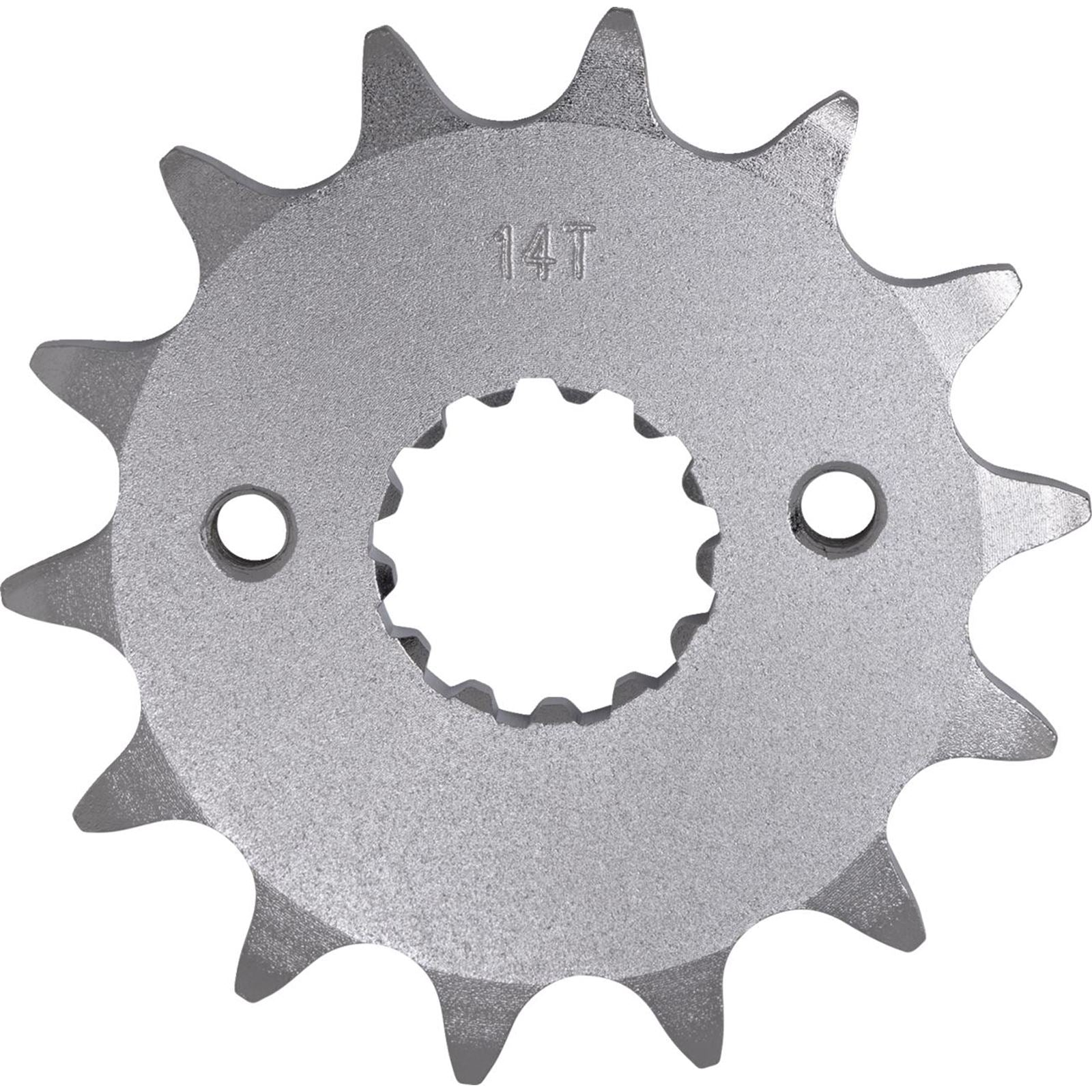 Moose Offroad Front Sprocket for Kawasaki/Yamaha - 14 Tooth 26-4108-14CRMO_1483205
