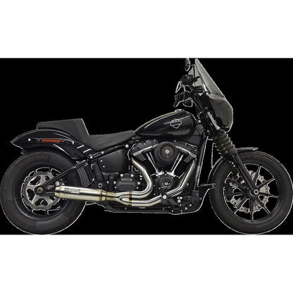 Bassani Manufacturing 2-into-1 Exhaust System with Superbike Muffler - Stainless Steel [MPN: 1S77SSE]_1427225